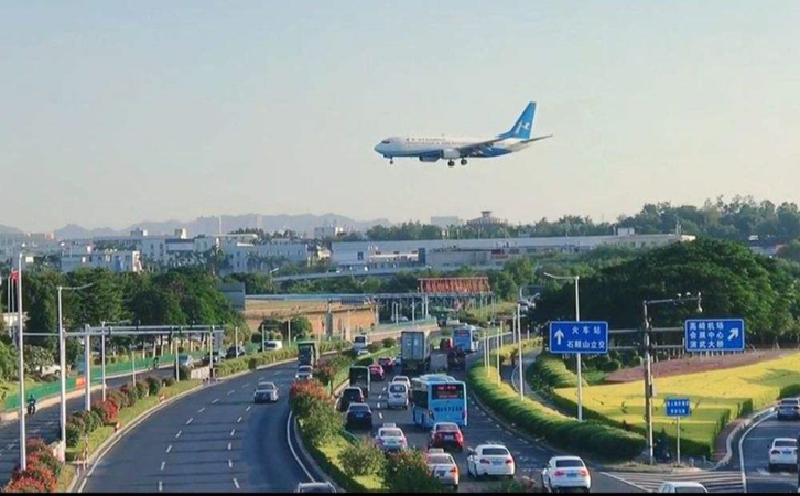 河北空运厦门机场